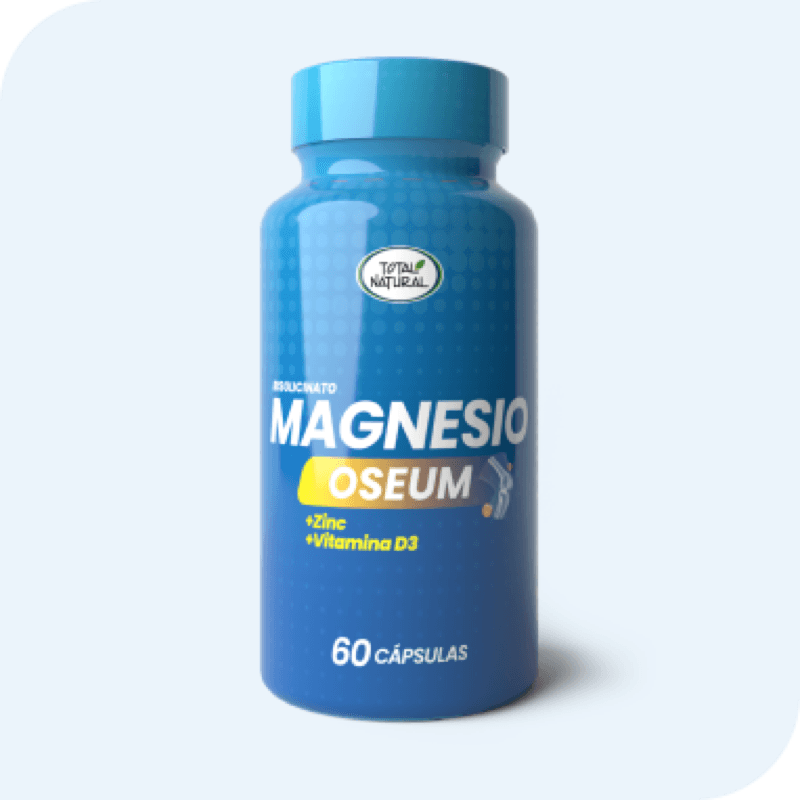 Magnesio Oseum – Total Natural (60 cápsulas)