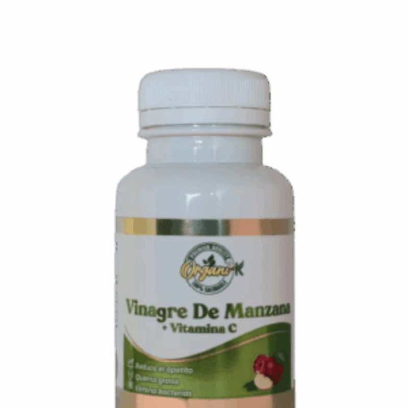 Vinagre de Manzana + Vitamina C 90 Capsulas - Organik