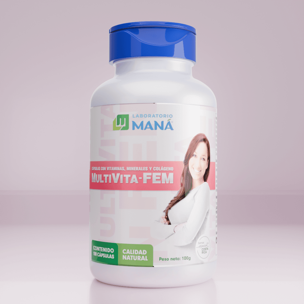 Multivita Fem 100 Capsulas - EL MANA