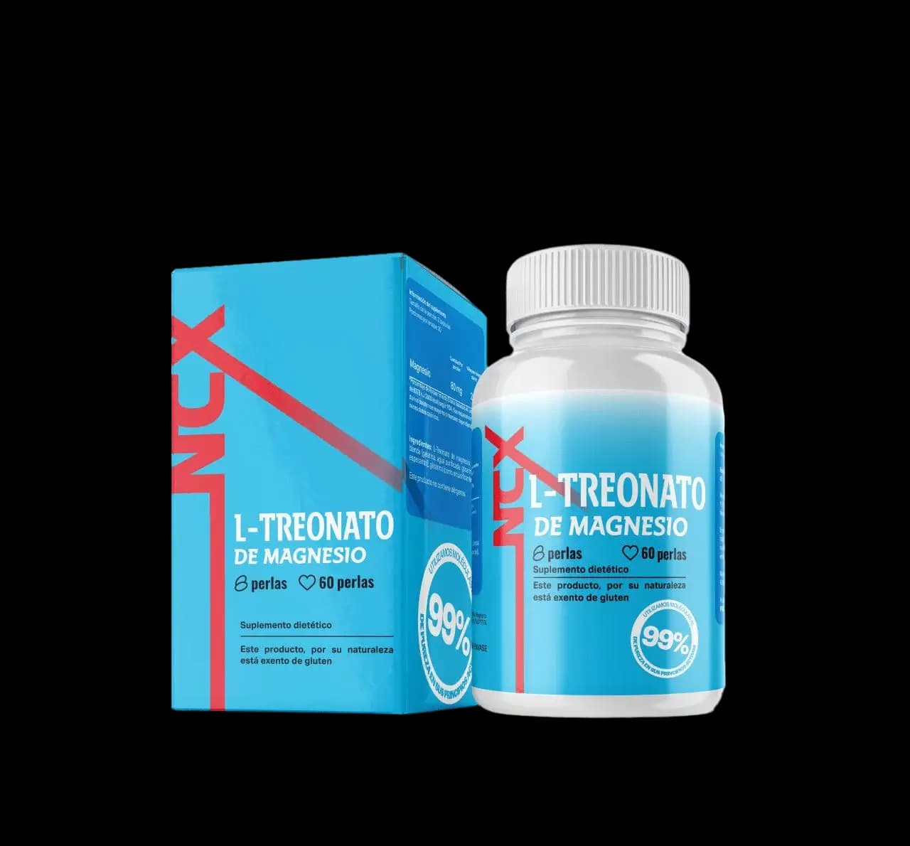 L-Treonato de Magnesio 60 Perlas - NCX