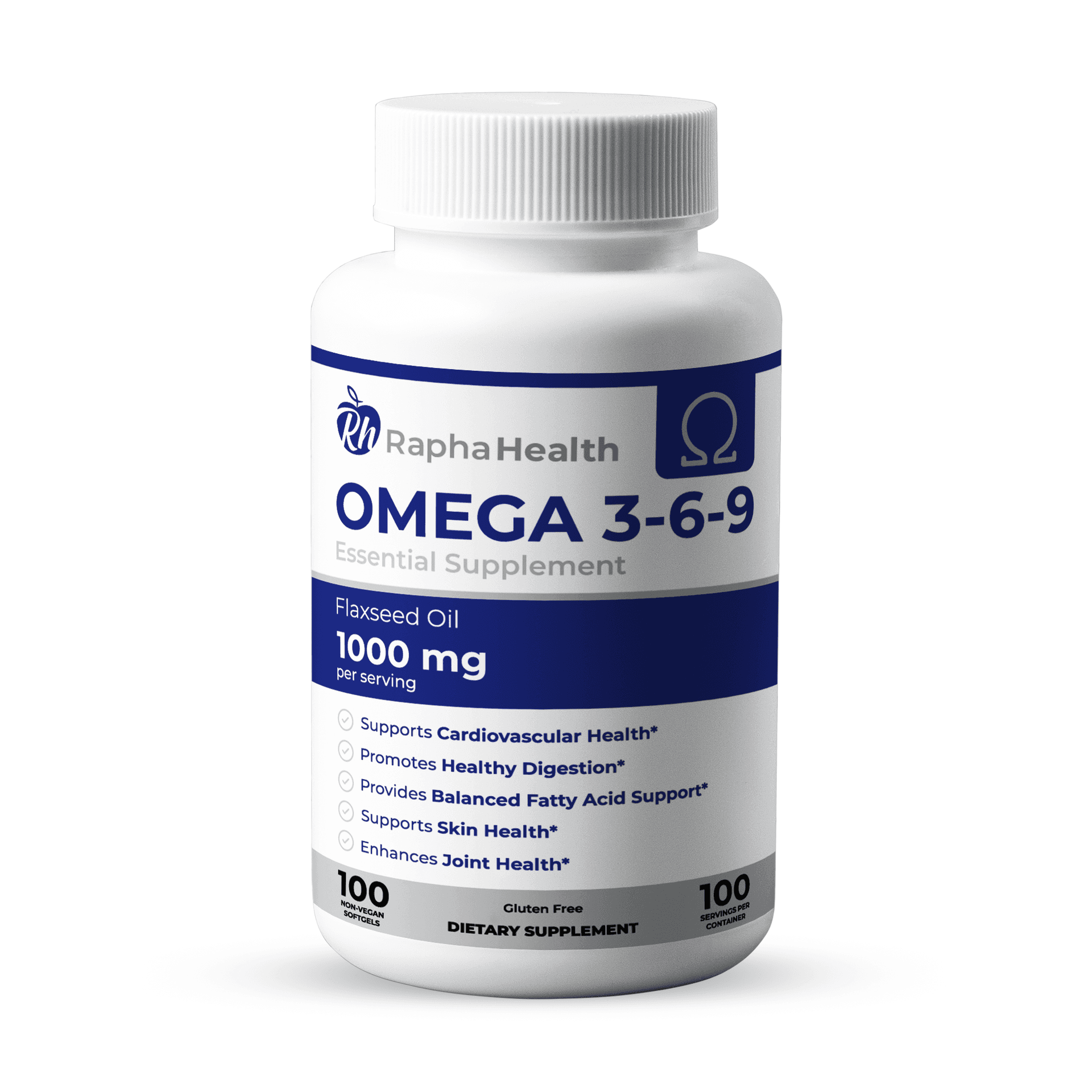 Omega 3-6-9 120 Cápsulas Blandas - Rapha Health