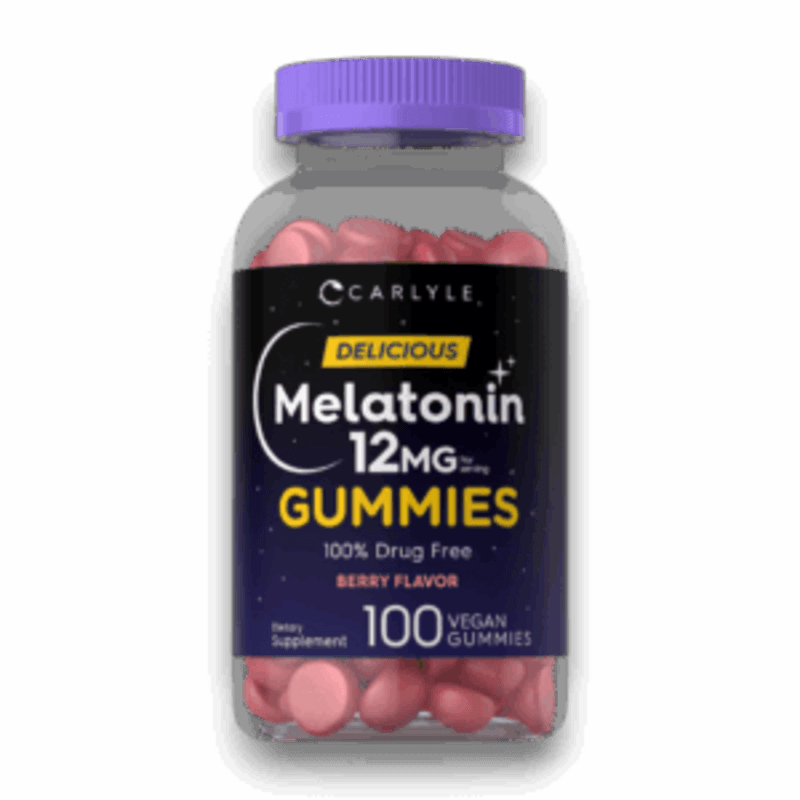 Melatonina 12 mg (100 Gomitas Veganas) – Carlyle