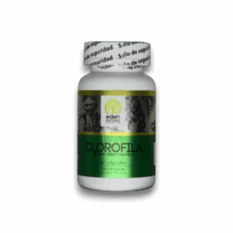 Clorofila de Alga Verde Chlorella 120 Cápsulas - Eden Natura Premium