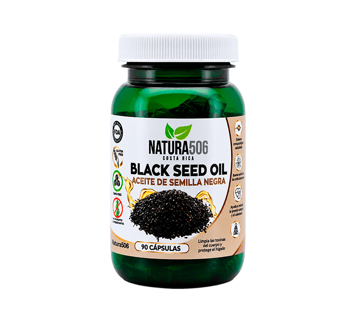 Black Seed Oil 90 Cápsulas - Natura506