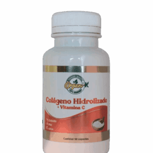 Colágeno Hidrolizado + Vitamina C  90 Capsulas - Organik