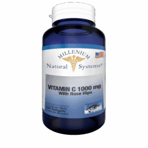 Vitamina C 1000mg con Rosa Mosqueta 100 softgels - Millenium Natural Systems