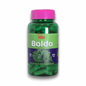 Boldo 100 Cápsulas - Isáu