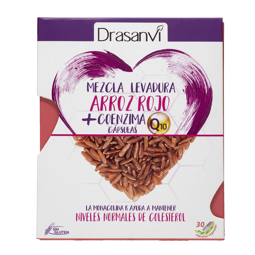 Levadura Roja del Arroz con Coenzima Q10 30 Capsulas - Drasanví