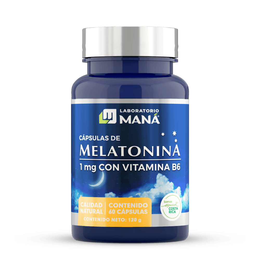 Melatonona con vitamina B6 60 Capsulas - El maná