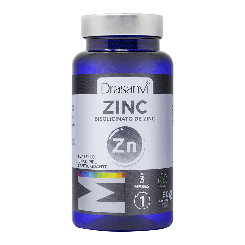 Bisglicinato de Zinc 90 Comprimidos. Drasanví
