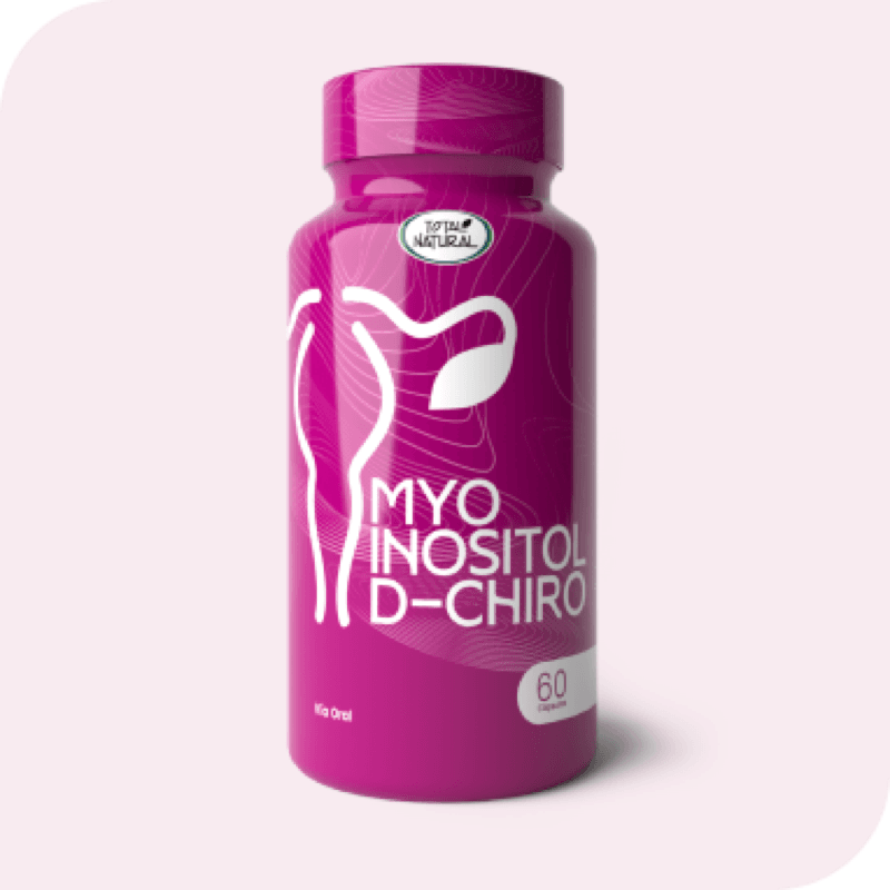 MYO Inositol D-Chiro – Total Natural (60 cápsulas)