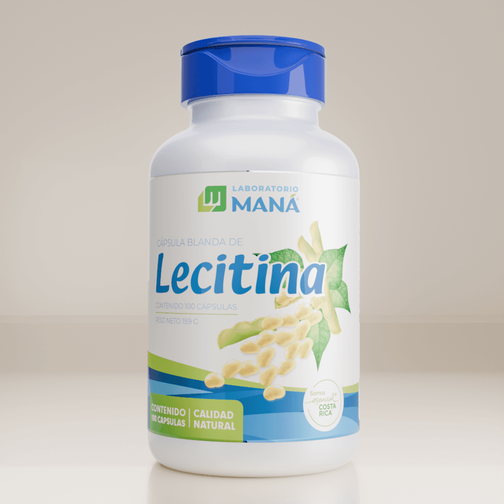 Lecitina 100 Capsulas - El Mana