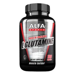 L-Glutamine 1000mg 100 Capsulas - ALFA SPORTS