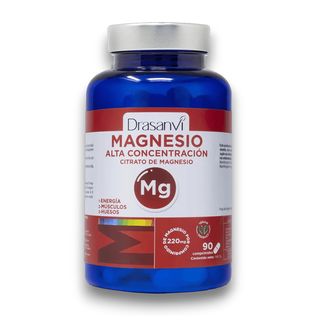 Citrato Magnesio Alta Concentración 90 Comprimidos - Drasanvi