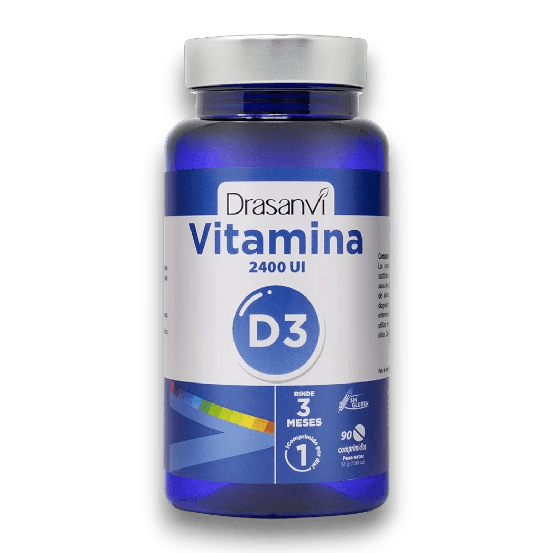 Vitamina D3 2400 UI 90 Comprimidos - Drasanvi