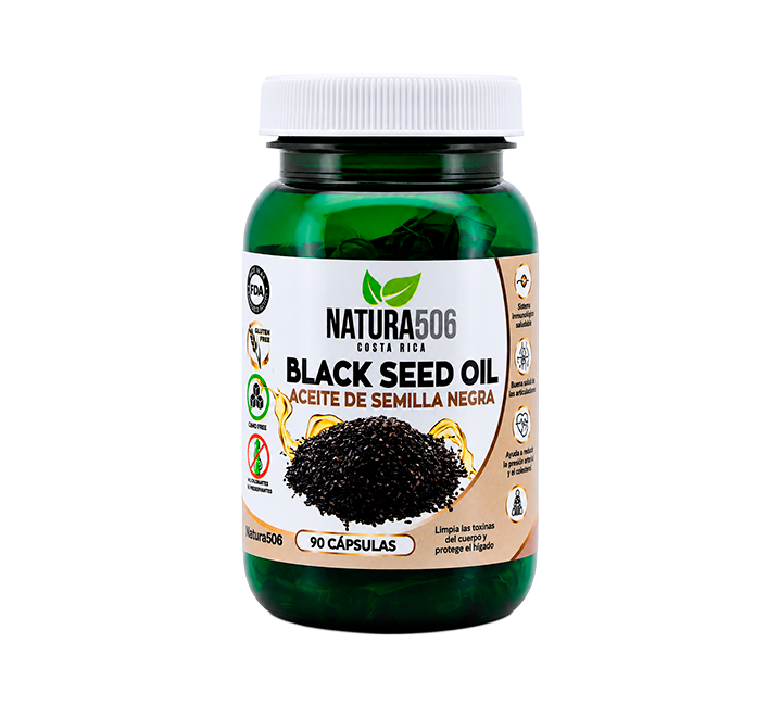 Black Seed Oil 90 Cápsulas - Natura506