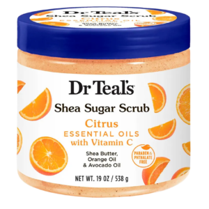 Exfoliante Corporal Dr.Teal's Sugar Citrus Vitamin C 538g