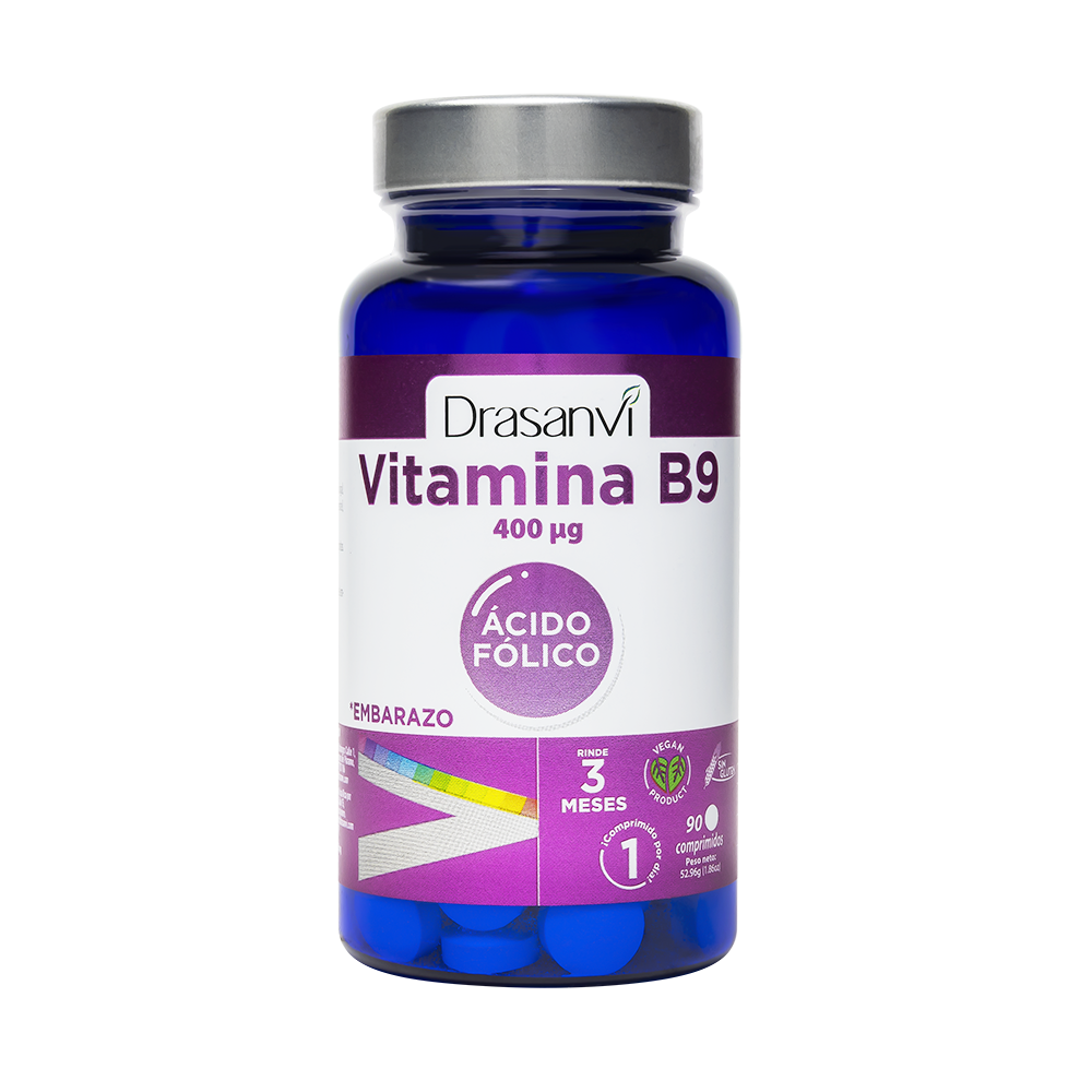 Ácido fólico 90 comprimidos Drasanvi