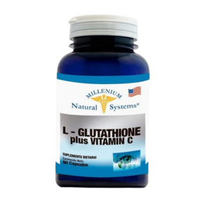 L-Glutathione plus Vitamina C- 90