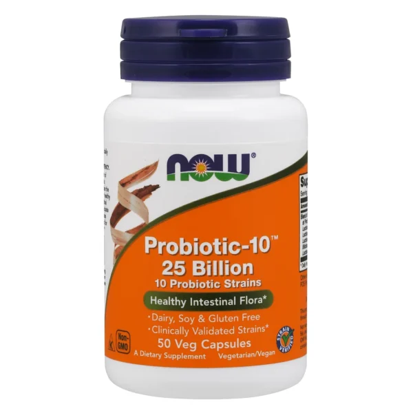 Probioticos-10 25 Billones NOW