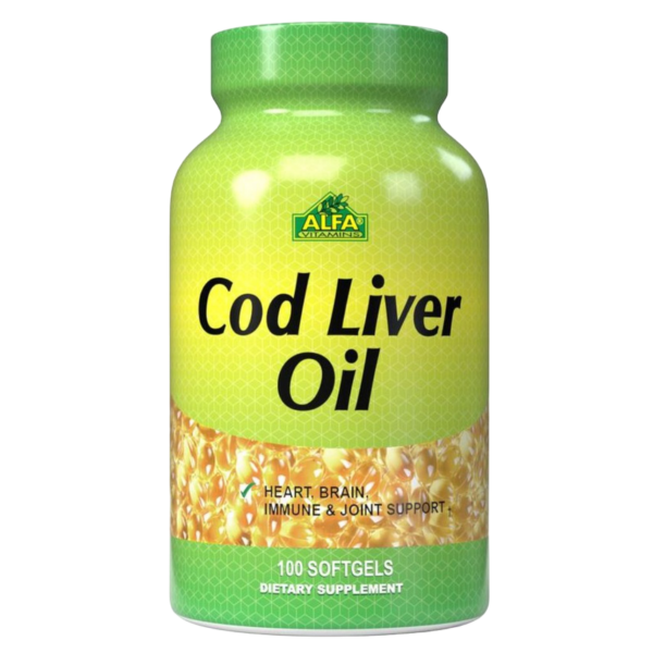 Cod Liver Oil Alfa vitamins