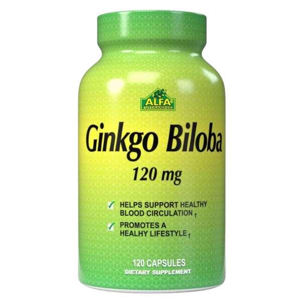 Ginkgo Biloba 120 cápsulas Alfa vitamins