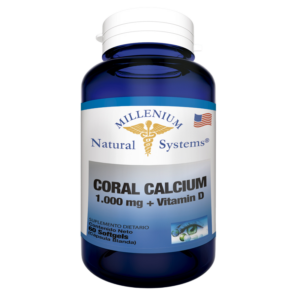 Coral Calcium 1000 mg + Vitamin D Millenium