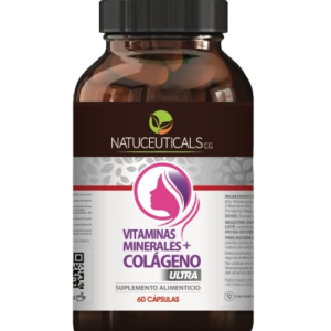 Vitaminas, Minerales + Colágeno 60 cápsulas