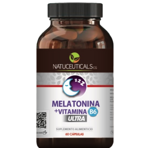 Melatonina + Vitamina B6 60 cápsulas. Natuceuticals
