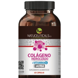 Colágeno Hidrolizado +Vitamina C 60 cápsulas. Natuceuticals