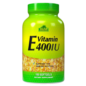 Vitaminas E 400IU 100 Cápsulas