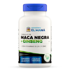 Maca Negra + Ginseng El maná