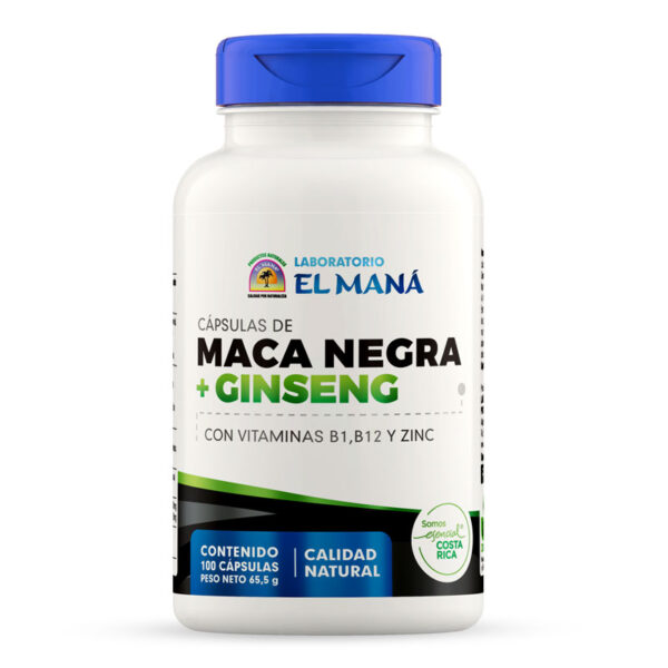 Maca Negra + Ginseng El maná