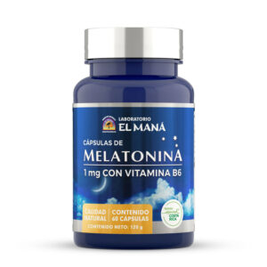 Melatonona con vitamina B6 60 cápsulas El maná
