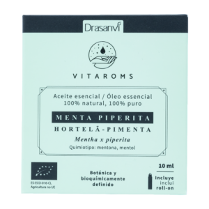 Aceite Esencial Menta Piperita Bio 10 ml Vitaroms Drasanvi