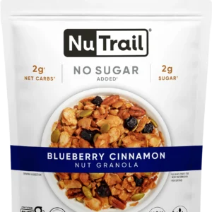 Blueberry Cinnamon - Granola de nueces sin azúcar añadida