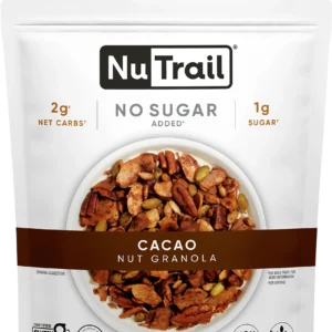 Granola NuTrail - Cacao - Granola de nueces sin azúcar añadida