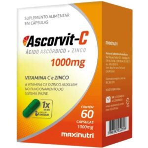 Ascorvit C 60 cápsulas