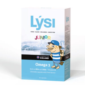 Perlas masticables de Omega-3 y Vitamina D
