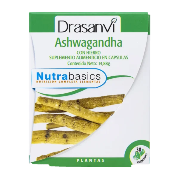 Ashwagandha con hierro 30 Cápsulas