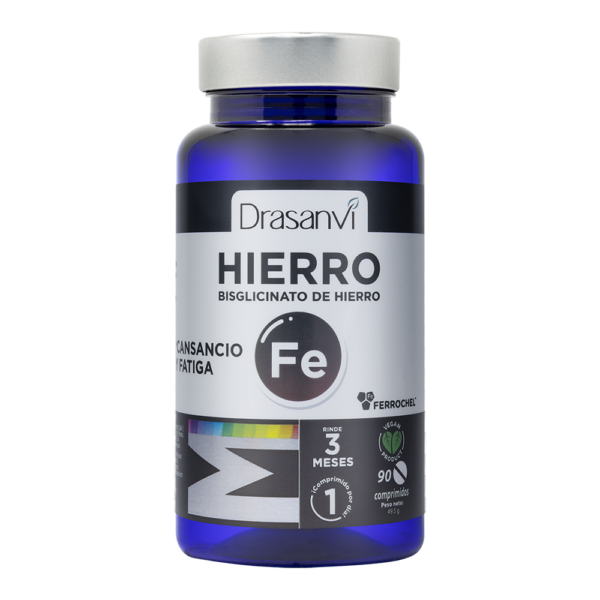 Bisglicinato de Hierro 90 Comprimidos