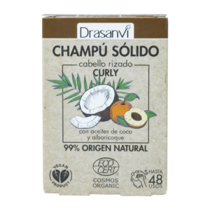 Champú Sólido Cabello Rizado Cosmos Organic Bio 80 g