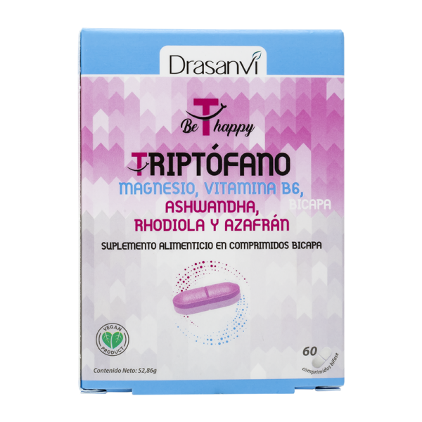 Triptófano Bicapa 60 Comprimidos.Drasanvi