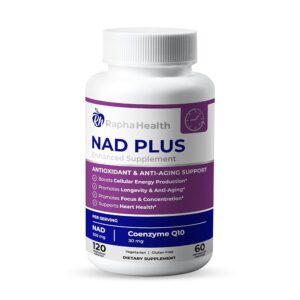 NAD PLUS Enhanced Supplement 120 cápsulas vegetarianas