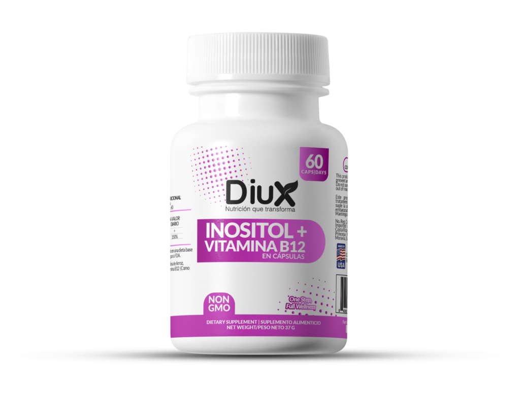 Diux – Inositol + Vitamina B12 60 cápsulas