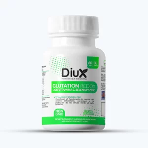 Diux – Glutatión Redox con Vitamina C, Selenio y Zinc 60 cápsulas