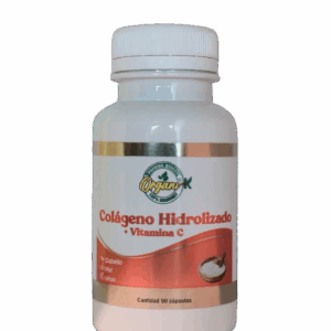 Colágeno Hidrolizado + Vitamina C 90 Capsulas - Organik