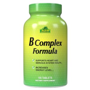 B - Complex Formula 100 Tabletas - ALFA VITAMINS