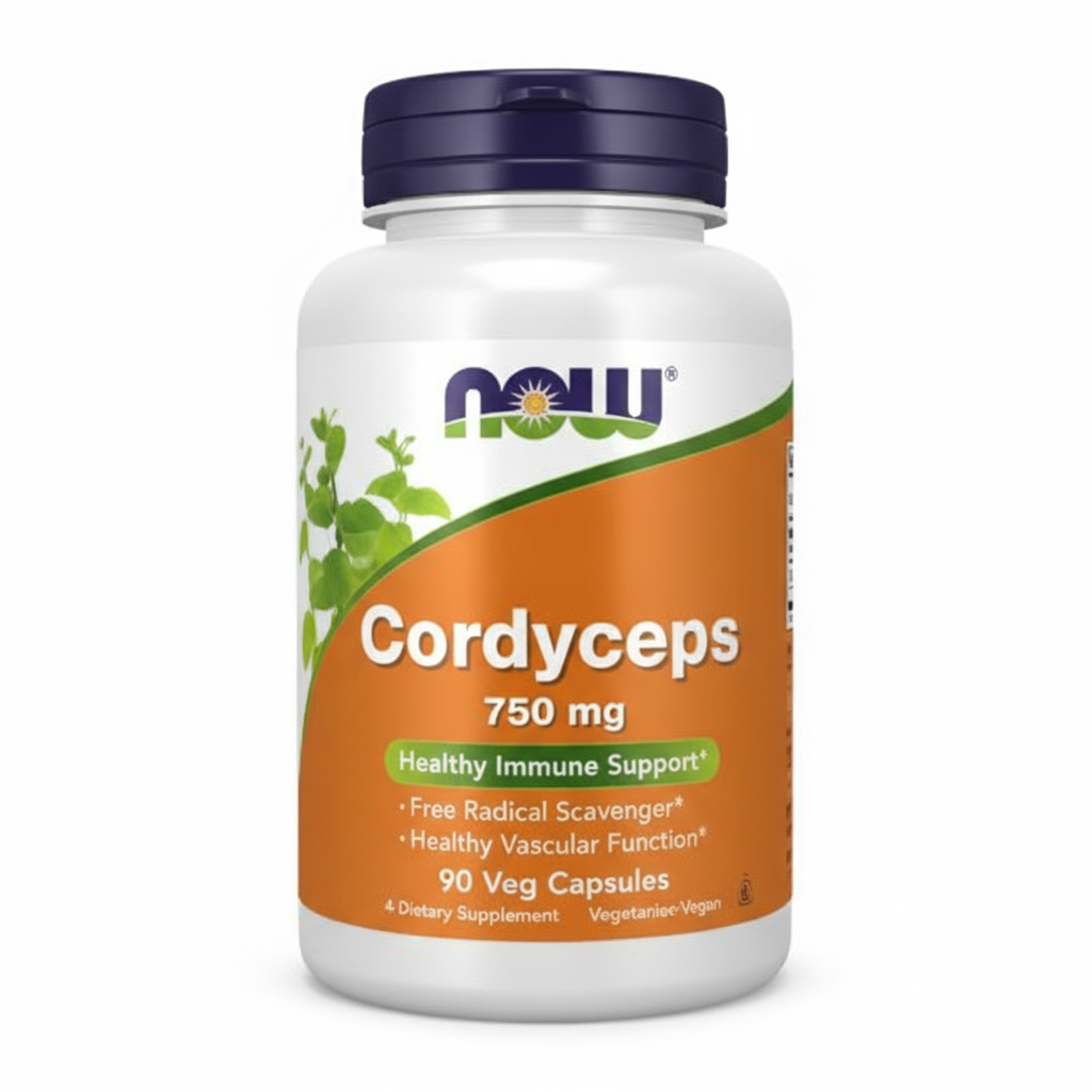 Cordyceps 90 Capsulas Veganas - NOW