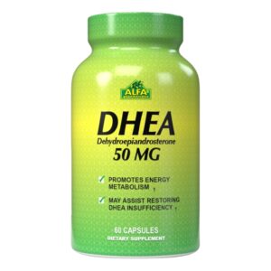 DHEA 50mg 60 Capsulas - ALFA VITAMINS